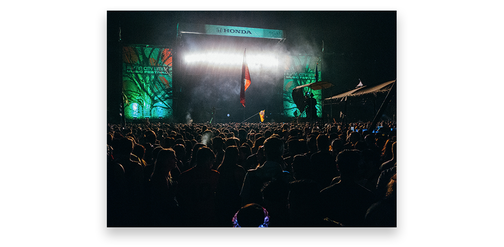 Crowd at ACL Fest