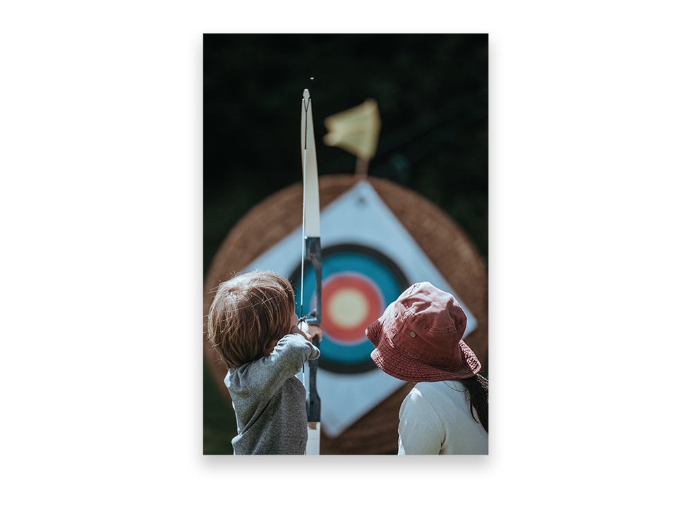 Retargeting, Child Learning Archery