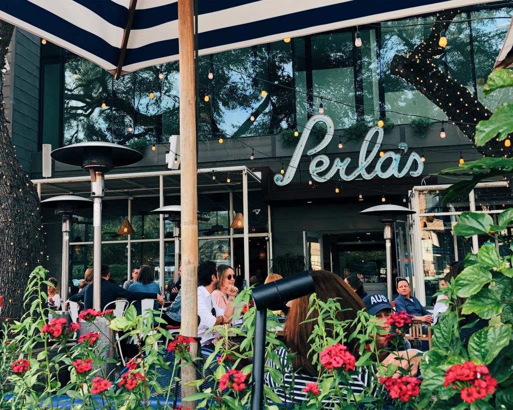 Perla's Restaurant Outdoor Seating